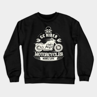 CC Rider Motorbike Crewneck Sweatshirt